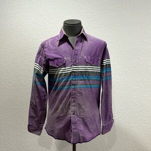 Vintage Wrangler Brushpopper Western Shirt